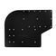 Sea Brackets Large Offset Trolling Motor Plate f/Minn Kota Quest - Black